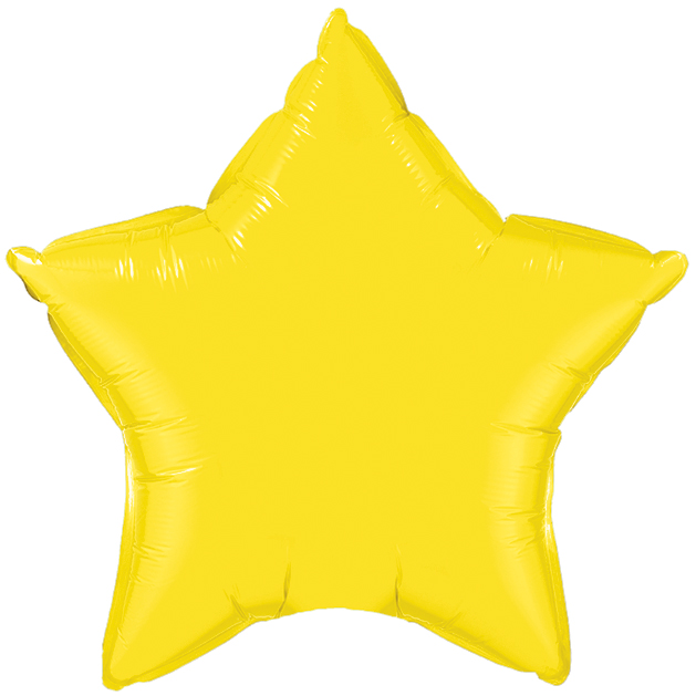 20" Yellow Star - Click Image to Close